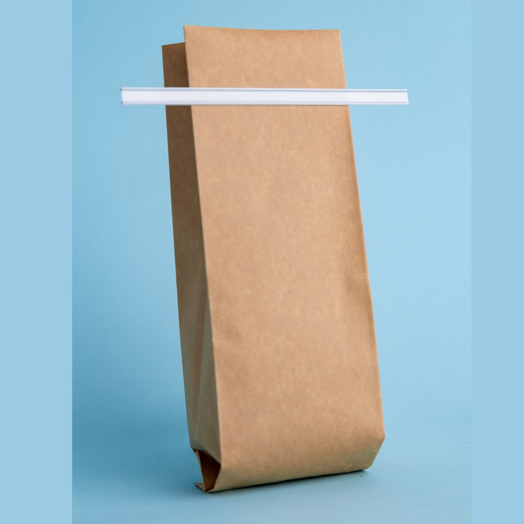 Bolsa Trilaminada acabado KRAFT, fuelle y sello lateral (3 capas) (1/2 Lb o 227g) - 50 Unidades