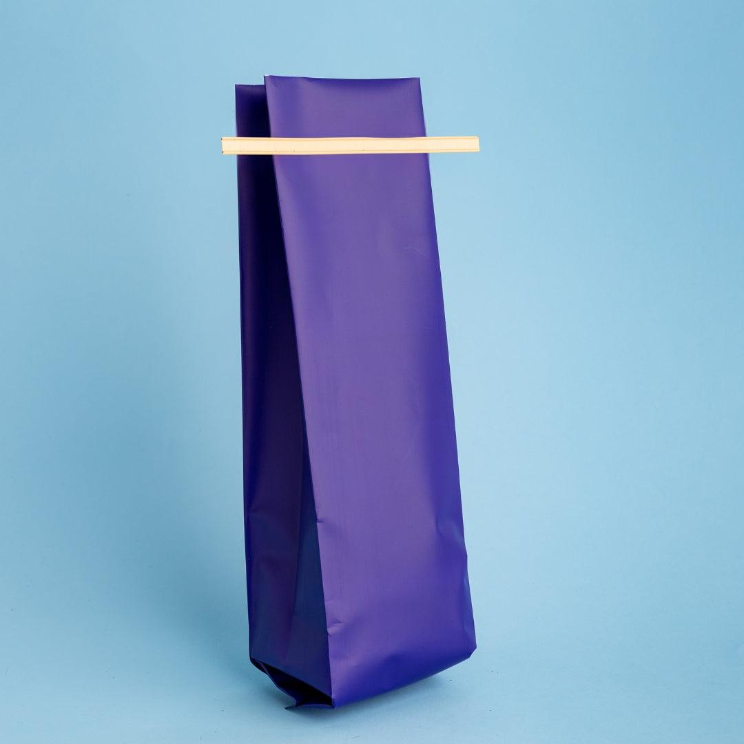 Bolsa TRILAMINADA con fuelle y sello lateral (3 capas) (1 libra o 454 gramos) - 50 Unidades
