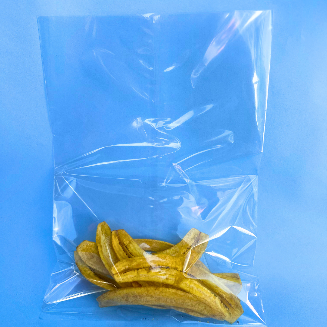 Bolsa tipo almohada TRANSPARENTE (38 onz) - Paquete de 100 Unidades