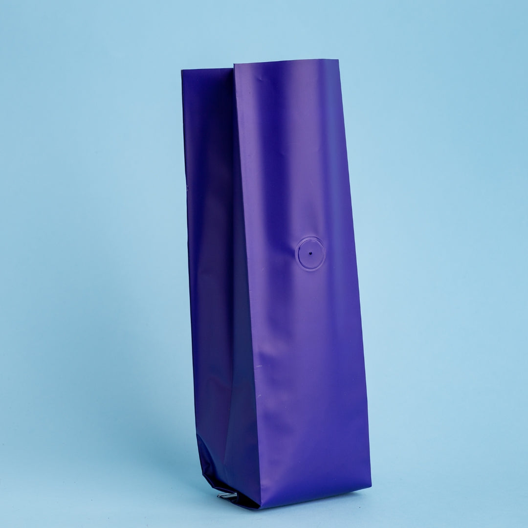 Bolsa TRILAMINADA con fuelle y sello lateral (3 capas) (1 libra o 454 gramos) - 50 Unidades