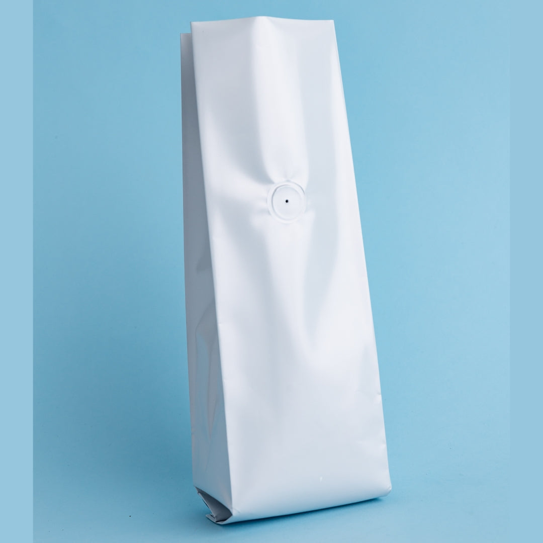 Bolsa TRILAMINADA con fuelle y sello lateral (3 capas) (1 libra o 454 gramos) - 50 Unidades