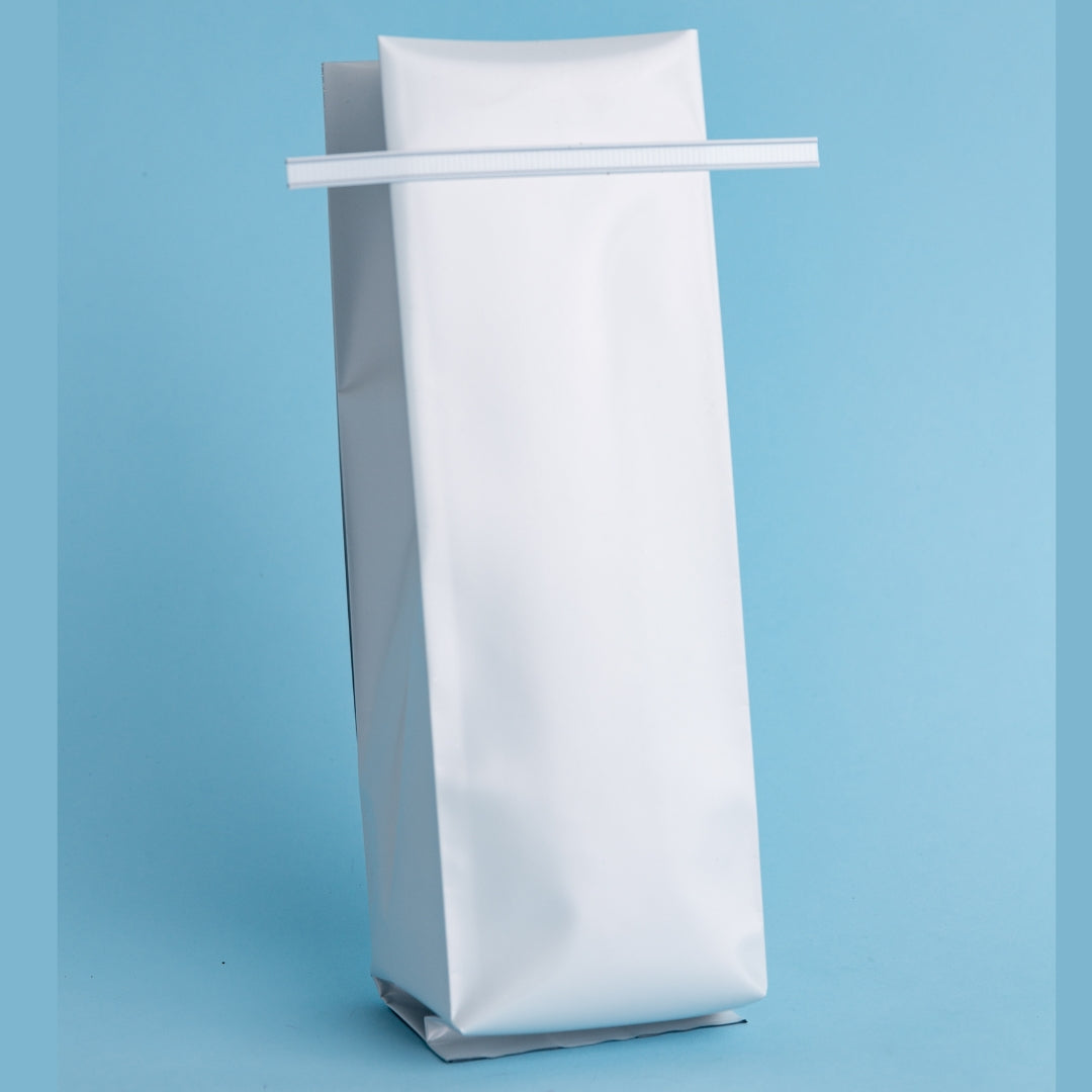 Bolsa TRILAMINADA con fuelle y sello lateral (3 capas) (1 libra o 454 gramos) - 50 Unidades