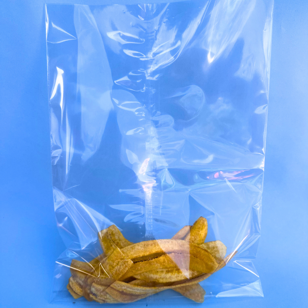 Bolsa tipo almohada TRANSPARENTE (38 onz) - Paquete de 100 Unidades