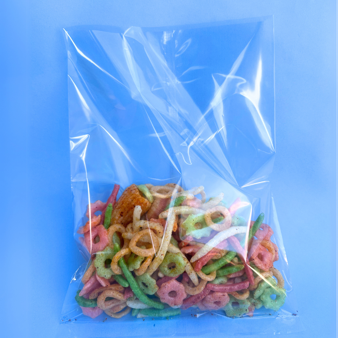 Bolsa tipo almohada TRANSPARENTE (30 onz) - Paquete de 100 Unidades