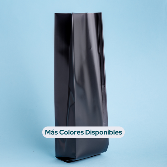 Bolsa TRILAMINADA con fuelle y sello lateral (3 capas) (1 libra o 454 gramos) - 50 Unidades